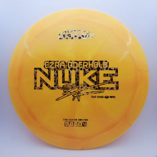 #12888 173-174g Orange, Ezra Aderhold Tour Series 2025 Z Swirl Nuke