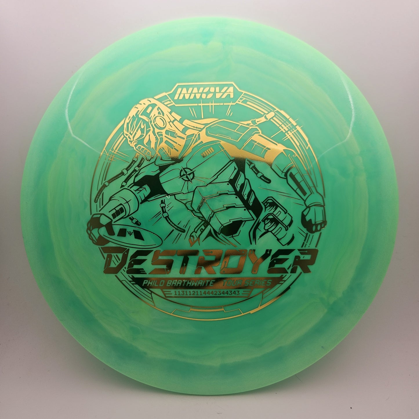#11004 167g Green, Philo Brathwaite Tour Series Star Destroyer