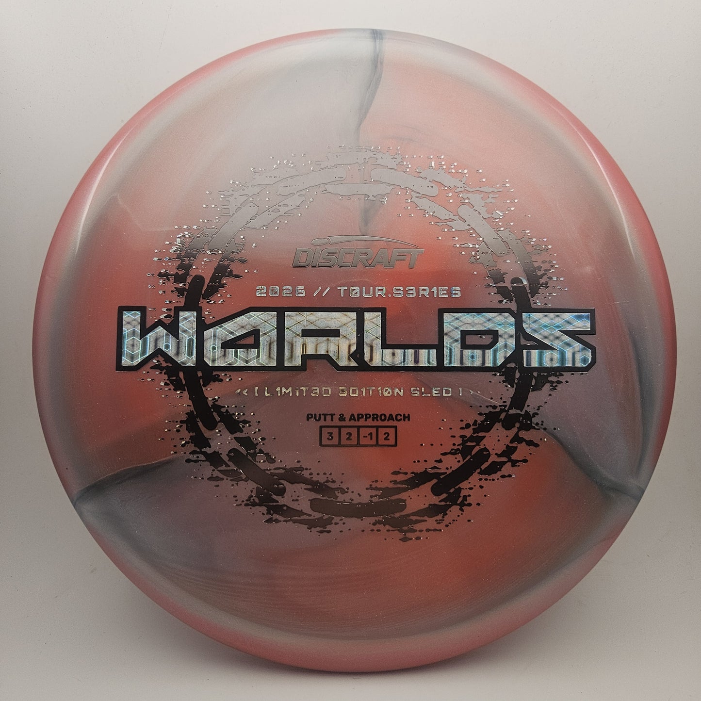 #19530 176g Red, Worlds 2026 Tour Series Special Blend Sled - Worlds 2026