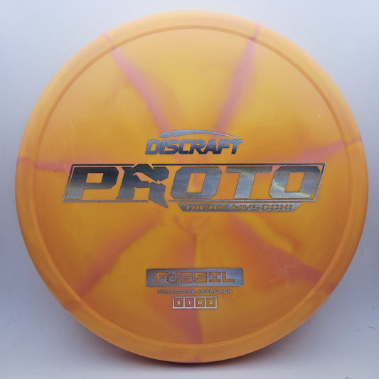 #17566 173-174g Orange, Ricky Wysocki Prototype Fossil - Ricky Wysocki