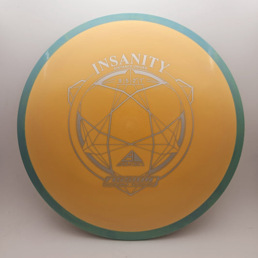 #10318 173g Peach / Teal Fission Insanity