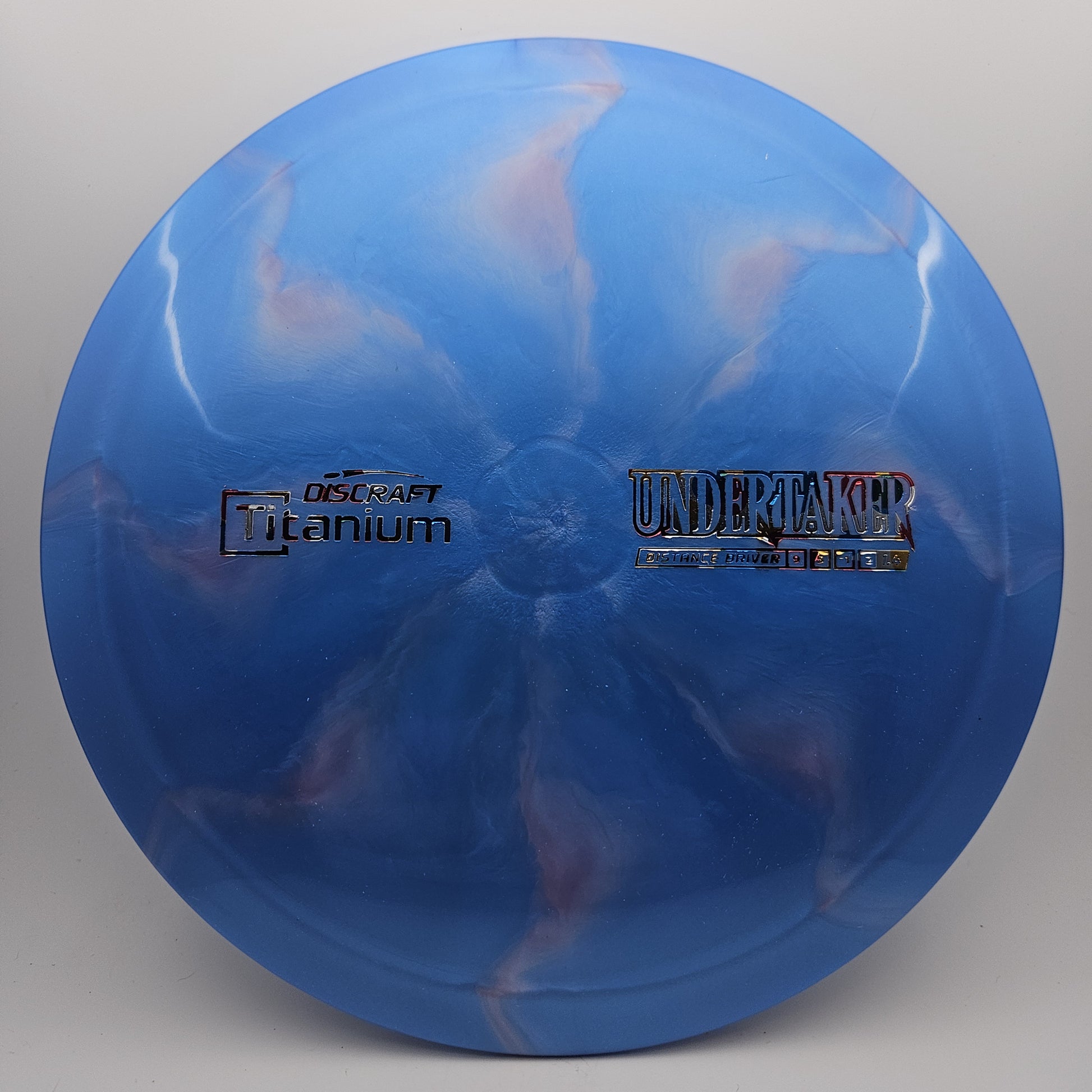 #8509 173-174g Blue Titanium Undertaker