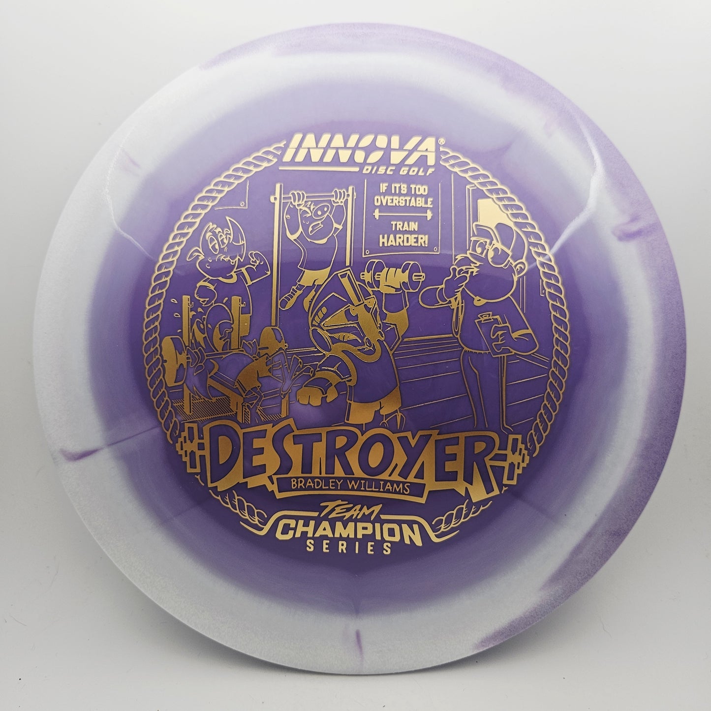 #17653 159g Purple / White, Bradley Williams Tour Series BW Halo Star Destroyer - Bradley Williams Tour Series