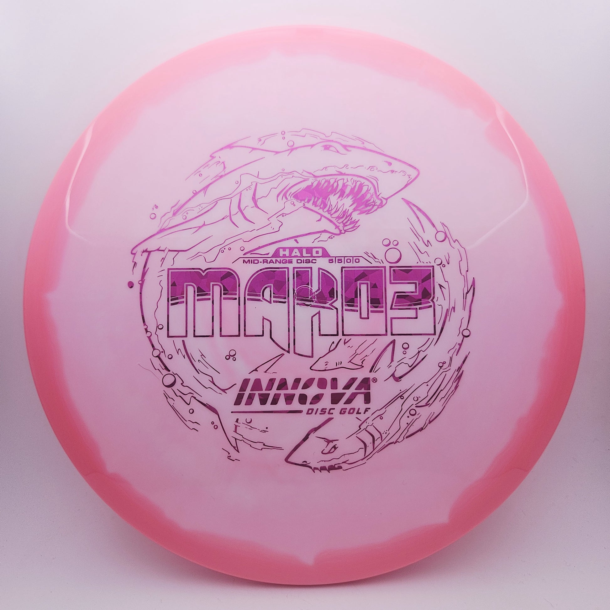 #17310 175g White / Pink Halo Star Mako3