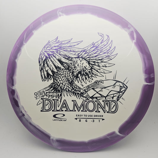 #18803 154g Purple / White Gold Orbit Diamond