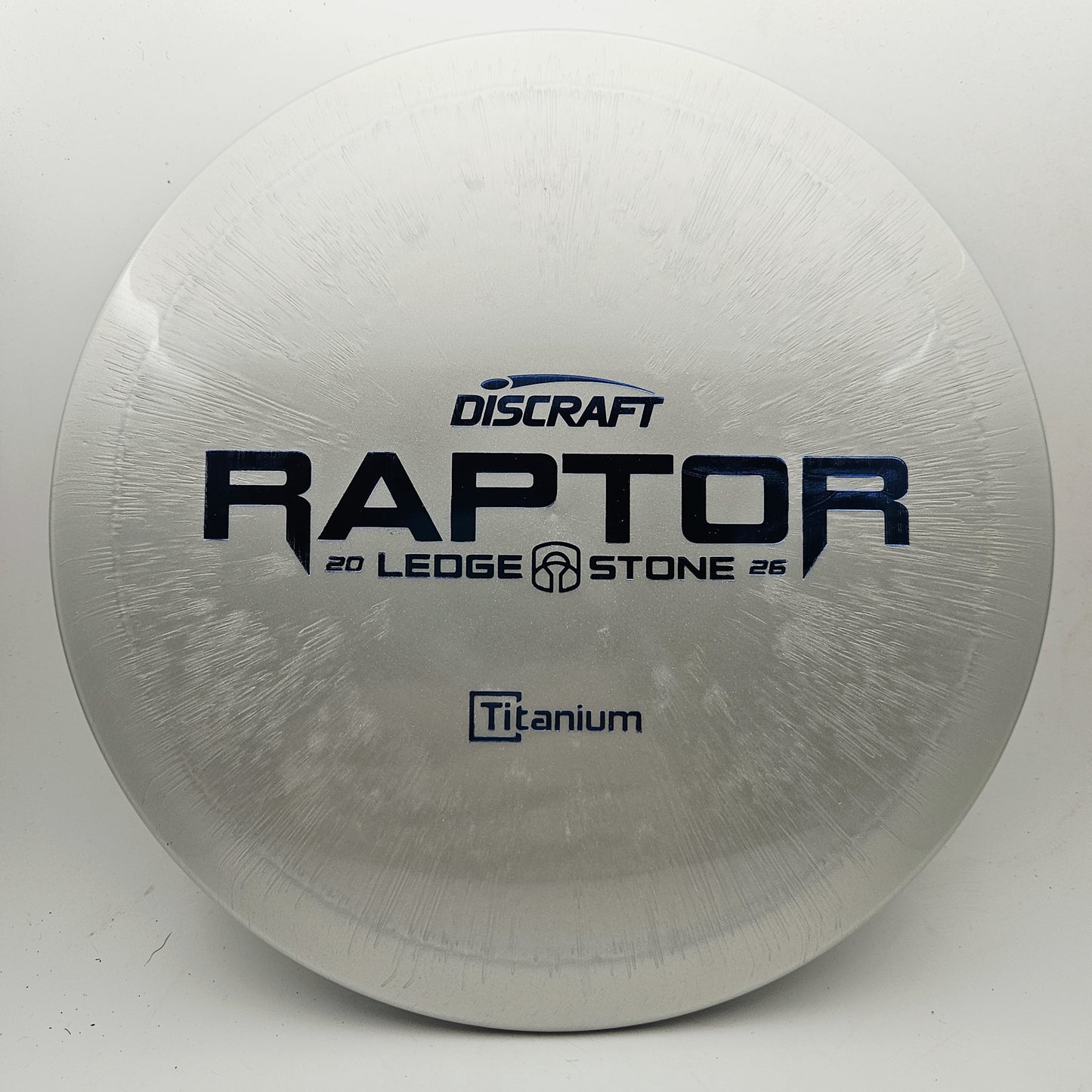 #20457 167-169g Silver Titanium Raptor
