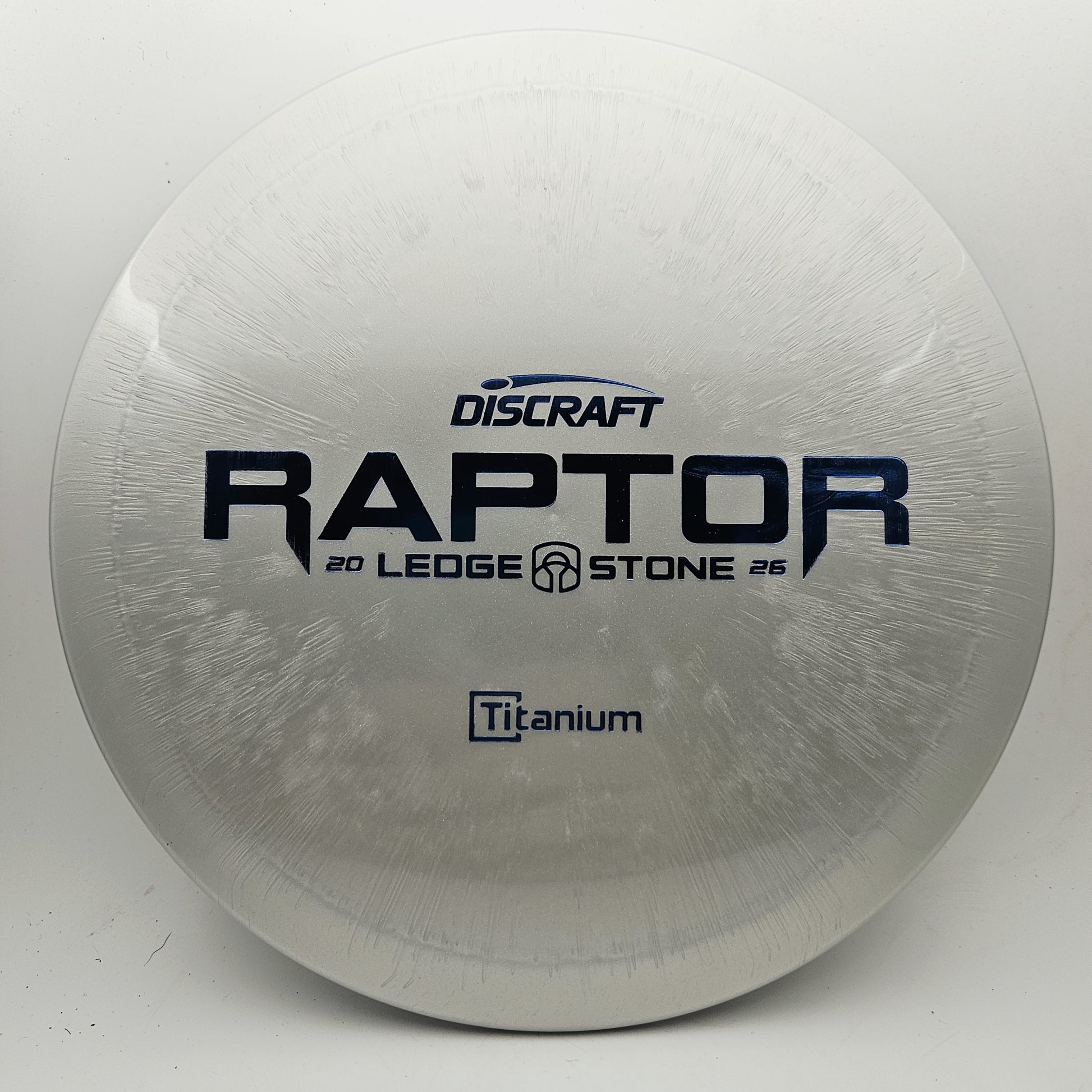 #20457 167-169g Silver Titanium Raptor