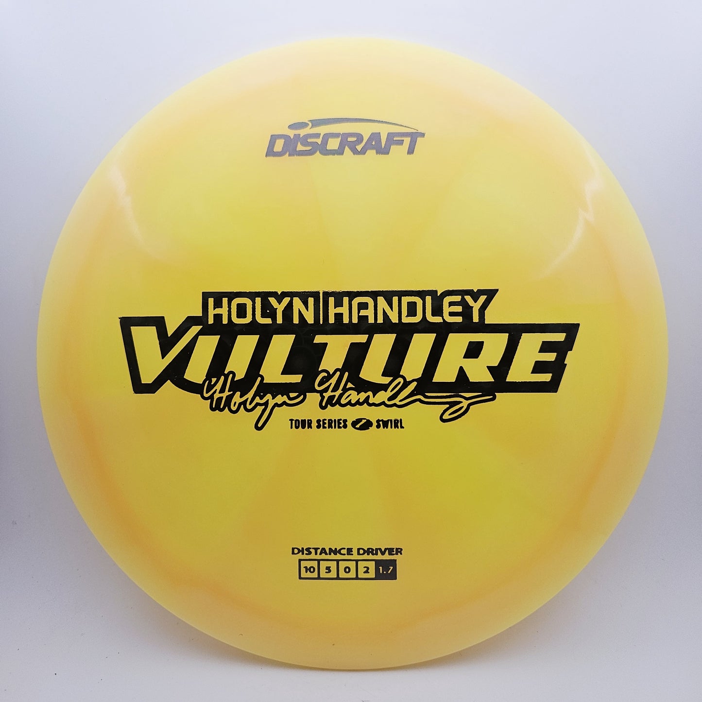 #13607 175-176g Yellow Z Swirl Vulture