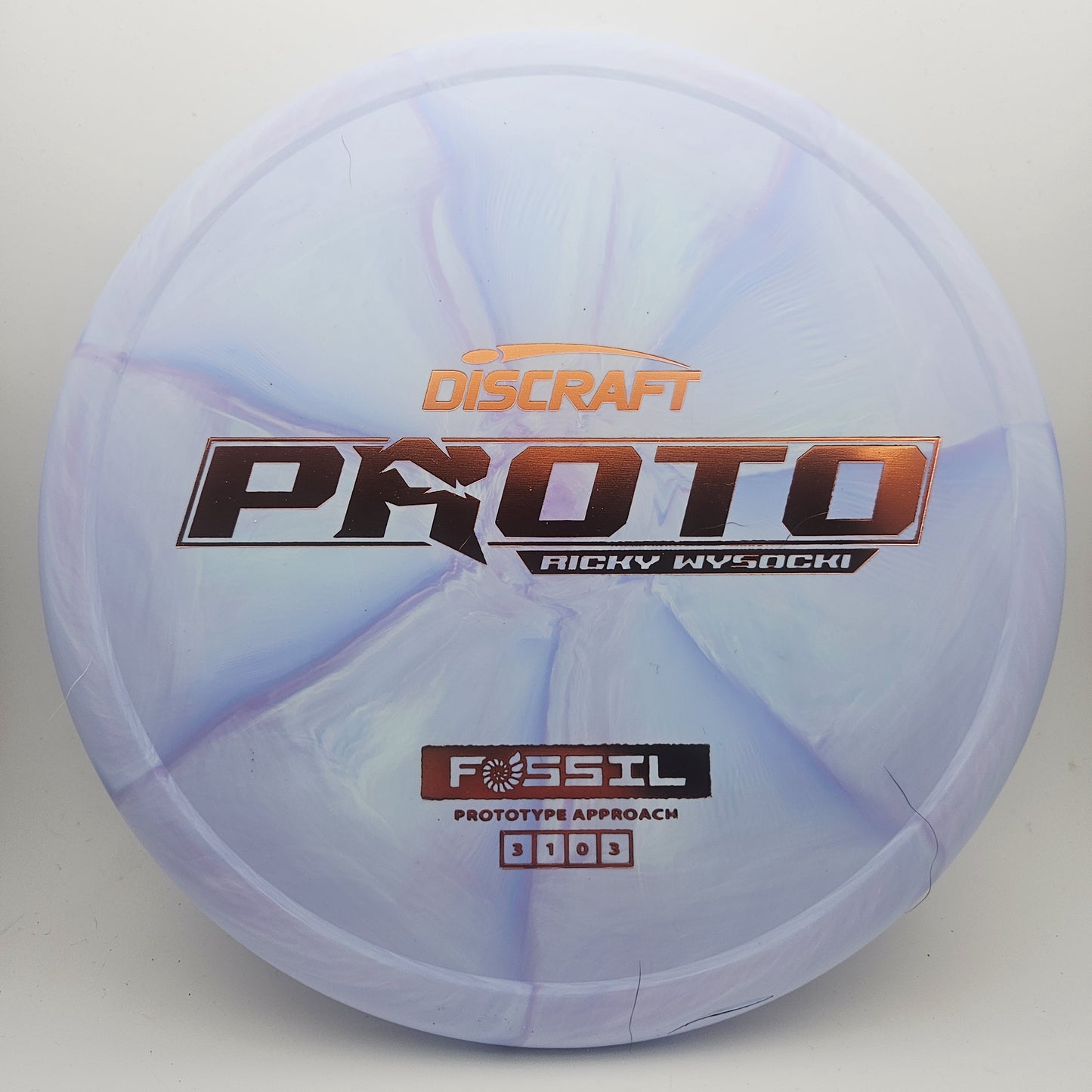 #18261 173-174g Purple, Ricky Wysocki Prototype Fossil - Ricky Wysocki