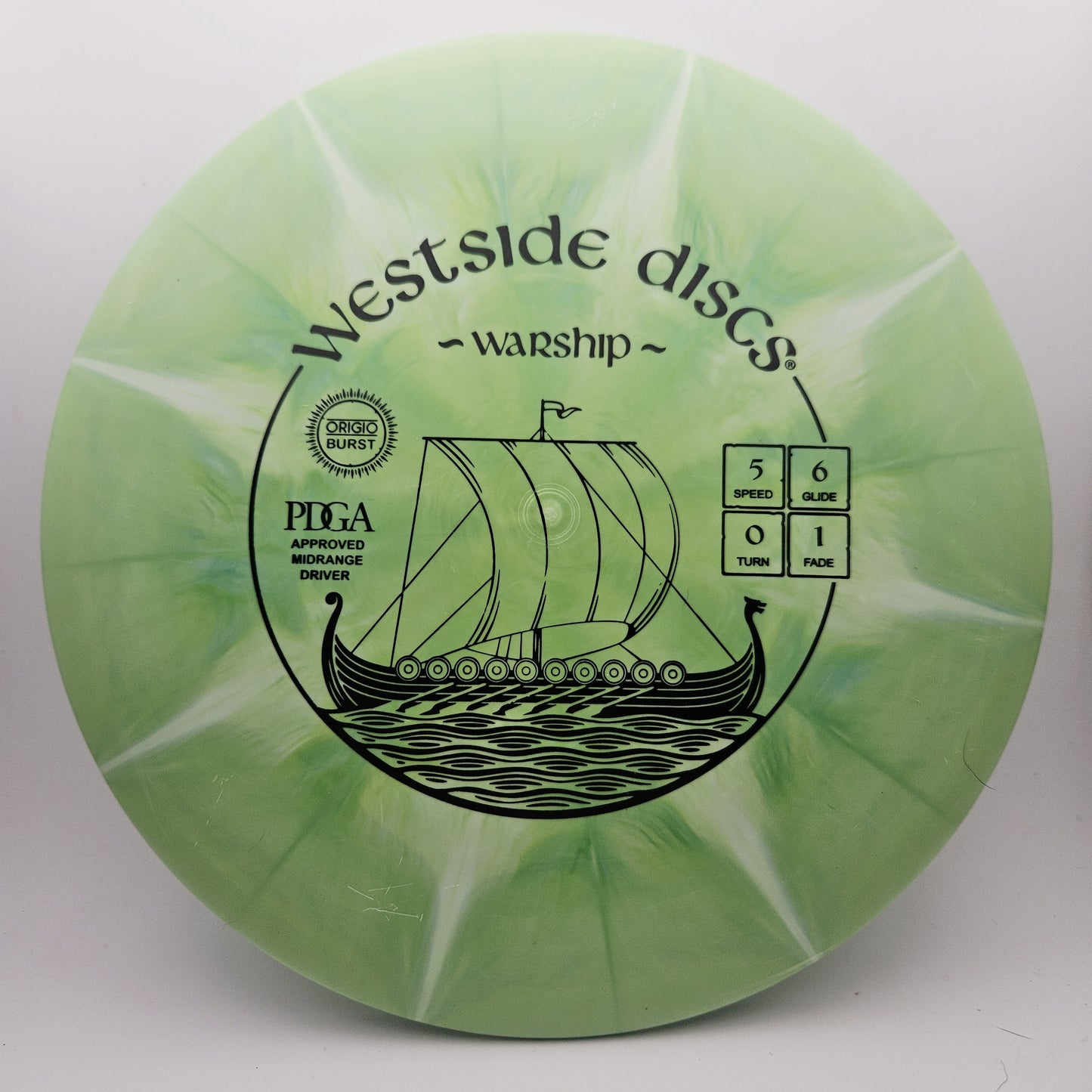 #16944 180g Green Origio Burst Warship