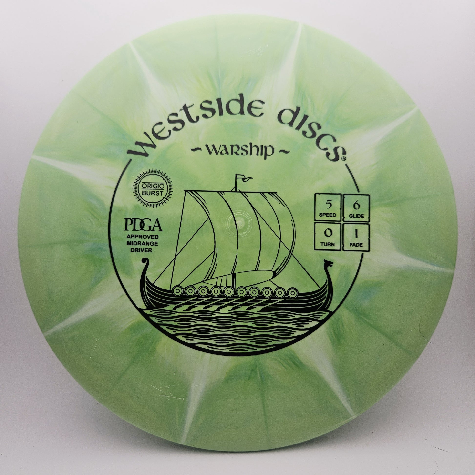 #16944 180g Green Origio Burst Warship