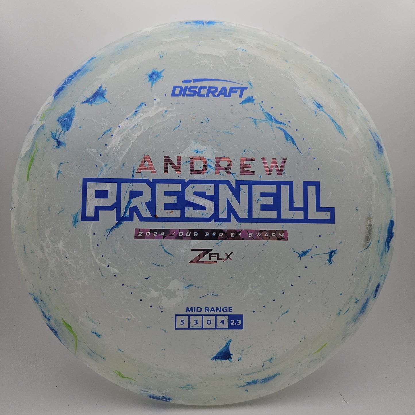 #7415 177+g Teal, Andrew Presnell Tour Series Jawbreaker Z Flx Swarm