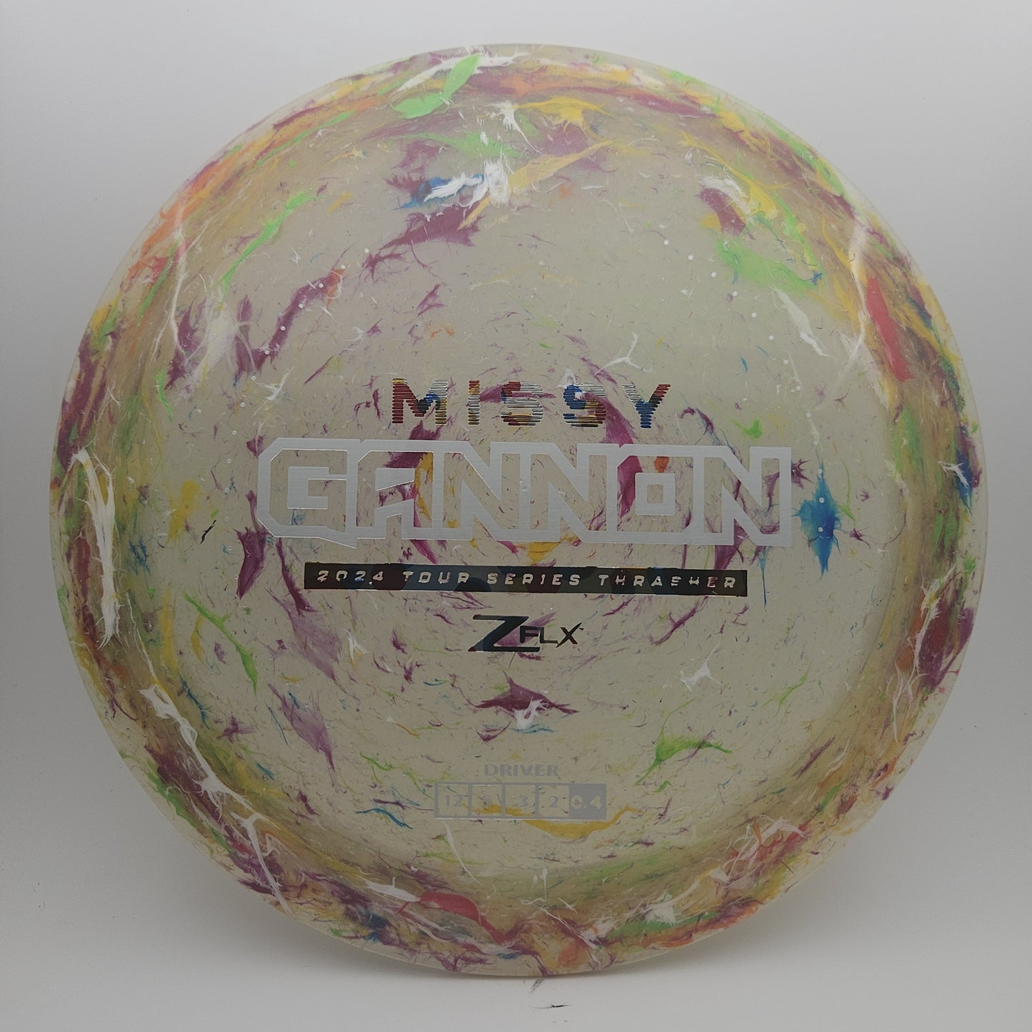 #7702 173-174g Rainbow, Missy Gannon Tour Series Jawbreaker Z Flx Thrasher