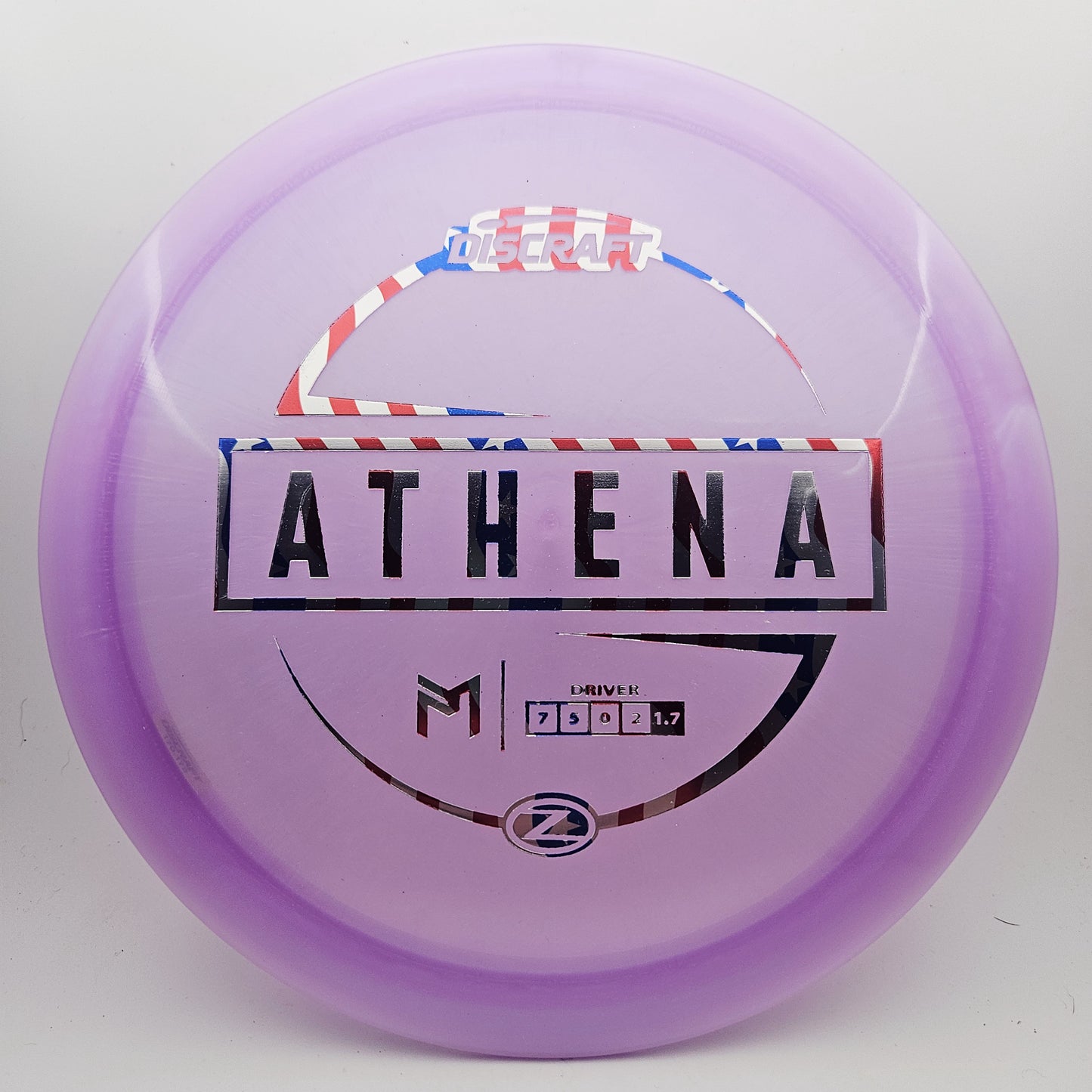 #16395 170-172g Purple Z Athena