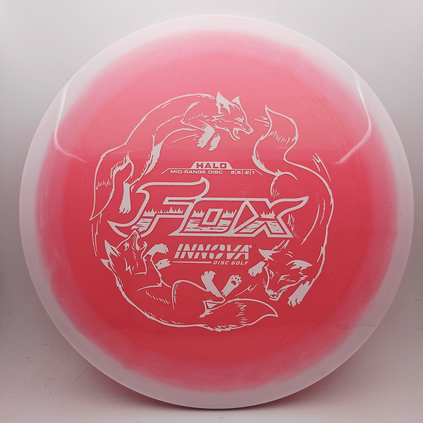 #16124 174g Pink / White Halo Star Fox