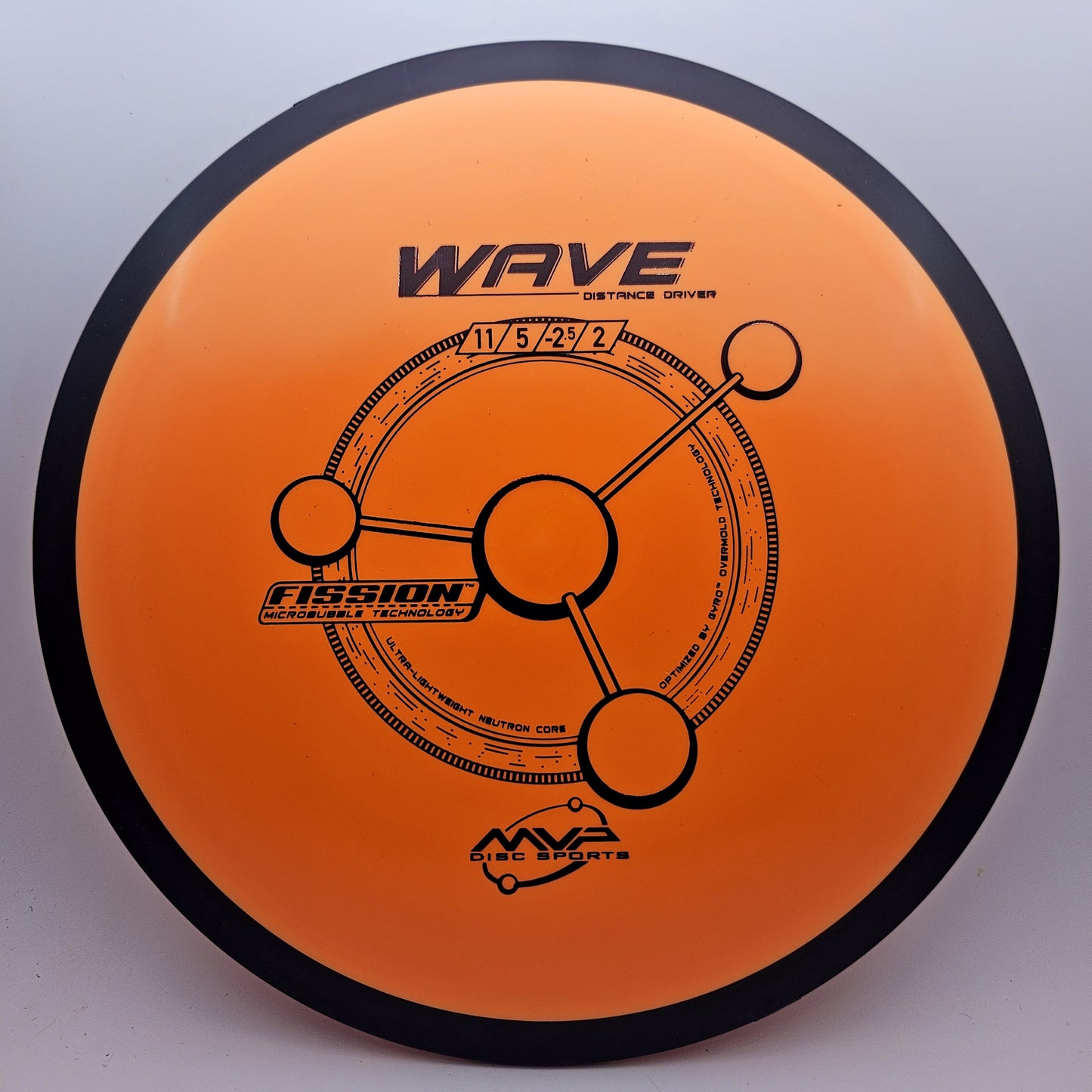 #10484 174g Orange Fission Wave