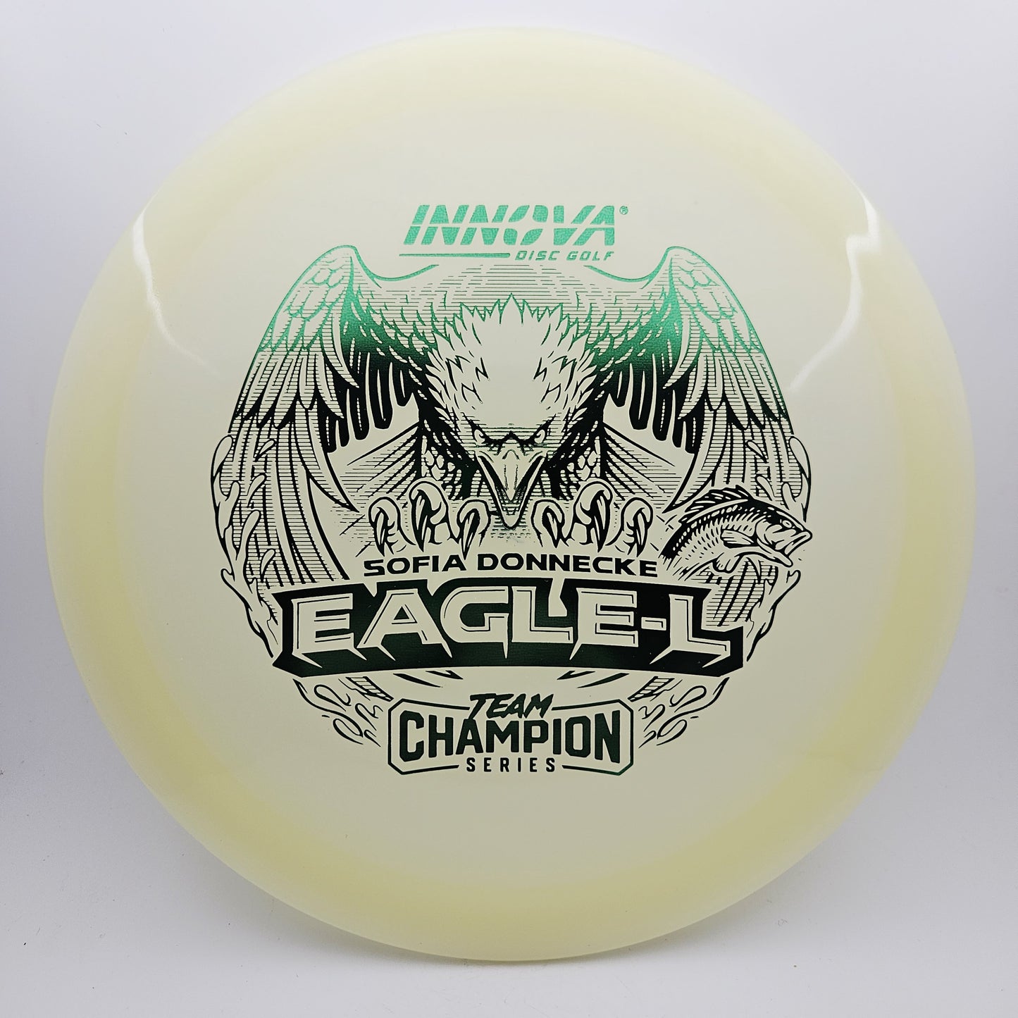 #13257 173-175g White, Sofia Donnecke Tour Series Proto Glow Champion Eagle-L