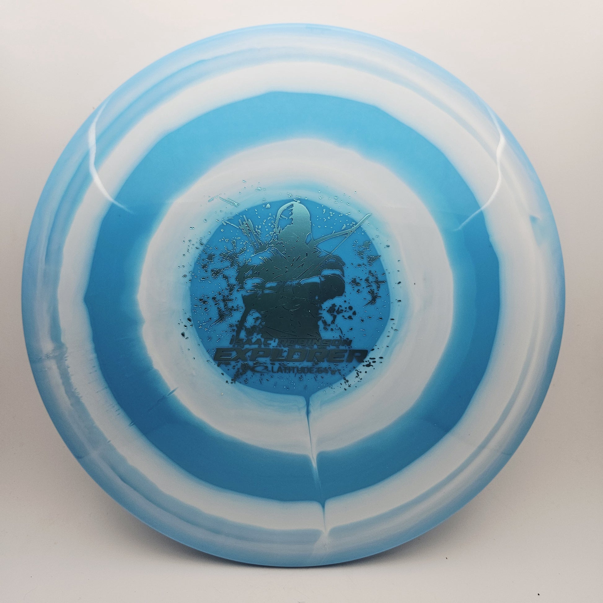#14002 176g Blue, Isaac Robinson Team Series Gold Bullseye Explorer