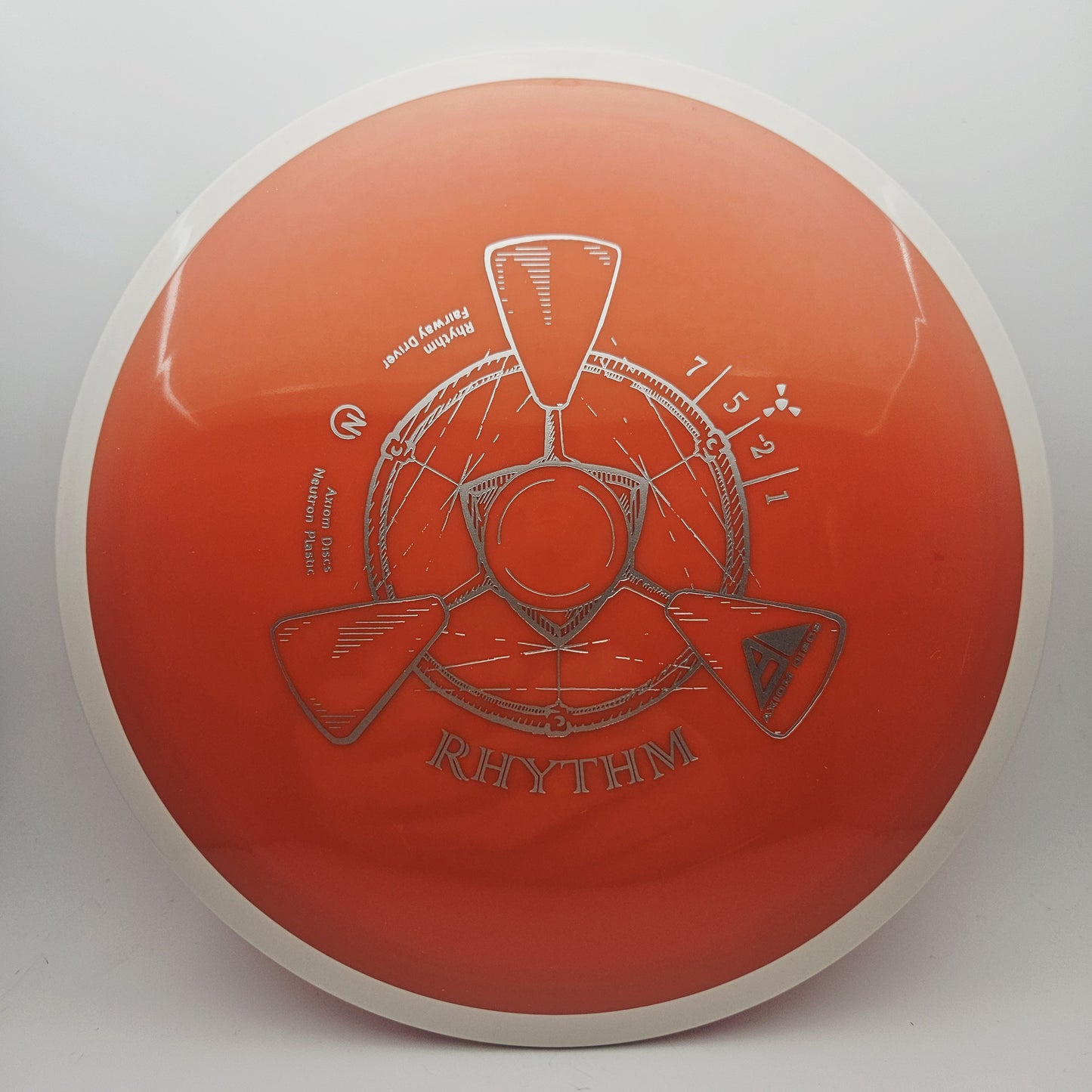 #17472 174g Orange / White Neutron Rhythm