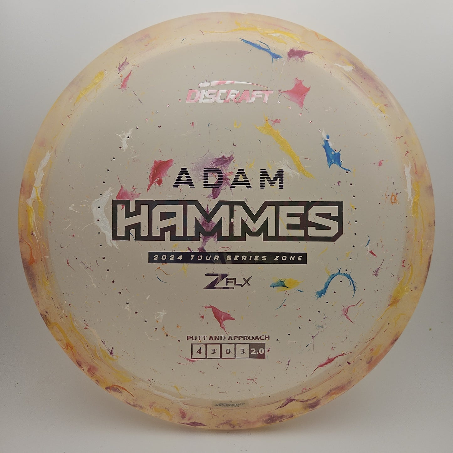 #7691 173-174g Peach, Adam Hammes Tour Series Jawbreaker Z Flx Zone