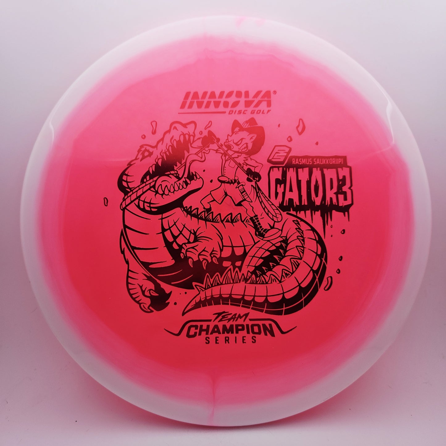 #17615 173-175g Pink / White, Rasmus Saukkoriipi Tour Series Halo Champion Gator3 - Rasmus Saukkoriipi Tour Series