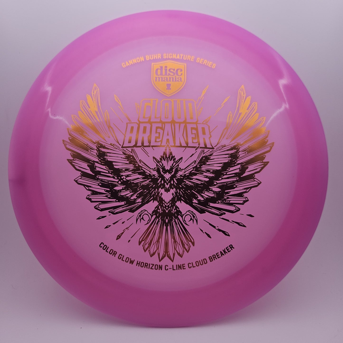 #8068 171g Pink / Purple, Copper Foil, Gannon Buhr Signature Series Color Glow Horizon C-Line Cloud Breaker - Gannon Buhr Signature Series