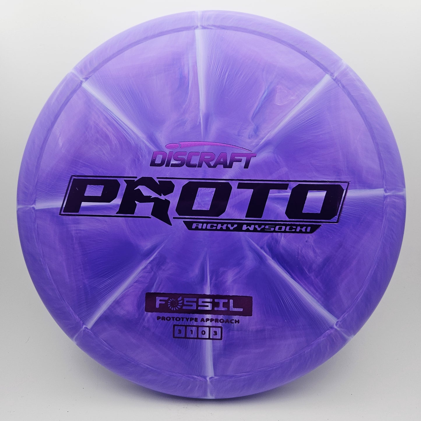 #16810 173-174g Purple, Ricky Wysocki Prototype Fossil