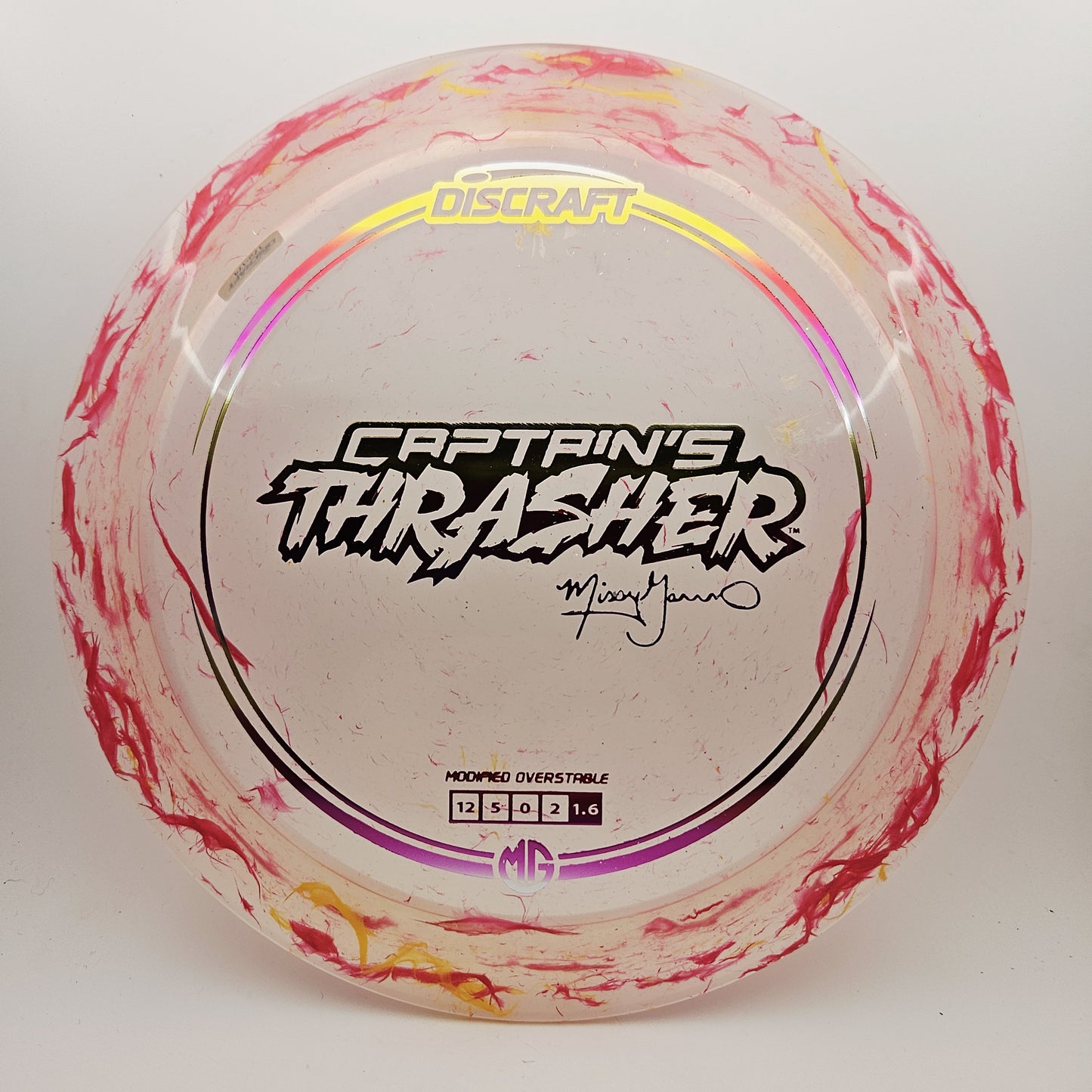 #14391 170-172g Pink, Missy Gannon Z Jawbreaker Captain's Thrasher