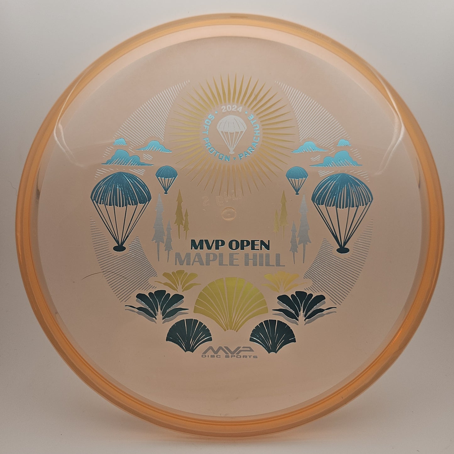 #8330 154g Peach, MVP Open 2024 Proton Soft Parachute - MVP Open 2024