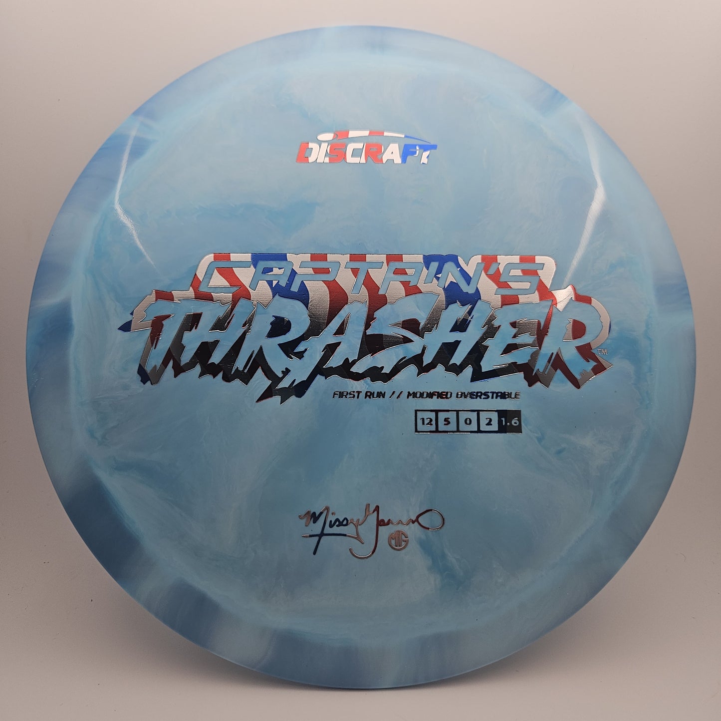 #7606 173-174g Blue, Missy Gannon Missy Gannon Captain's Thrasher - Special Blend ESP