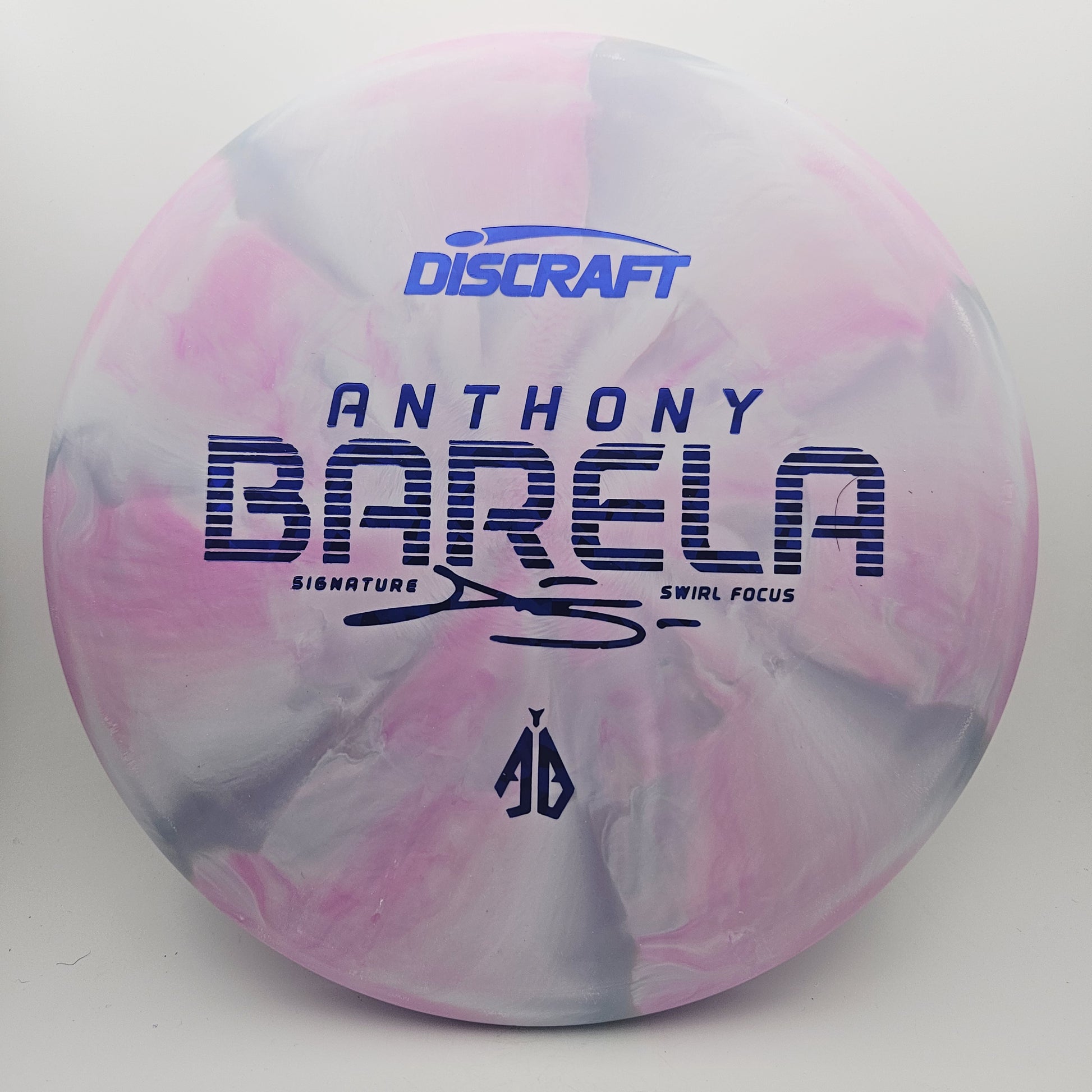 #16003 173-174g Pink, Anthony Barela Swirl CT Focus