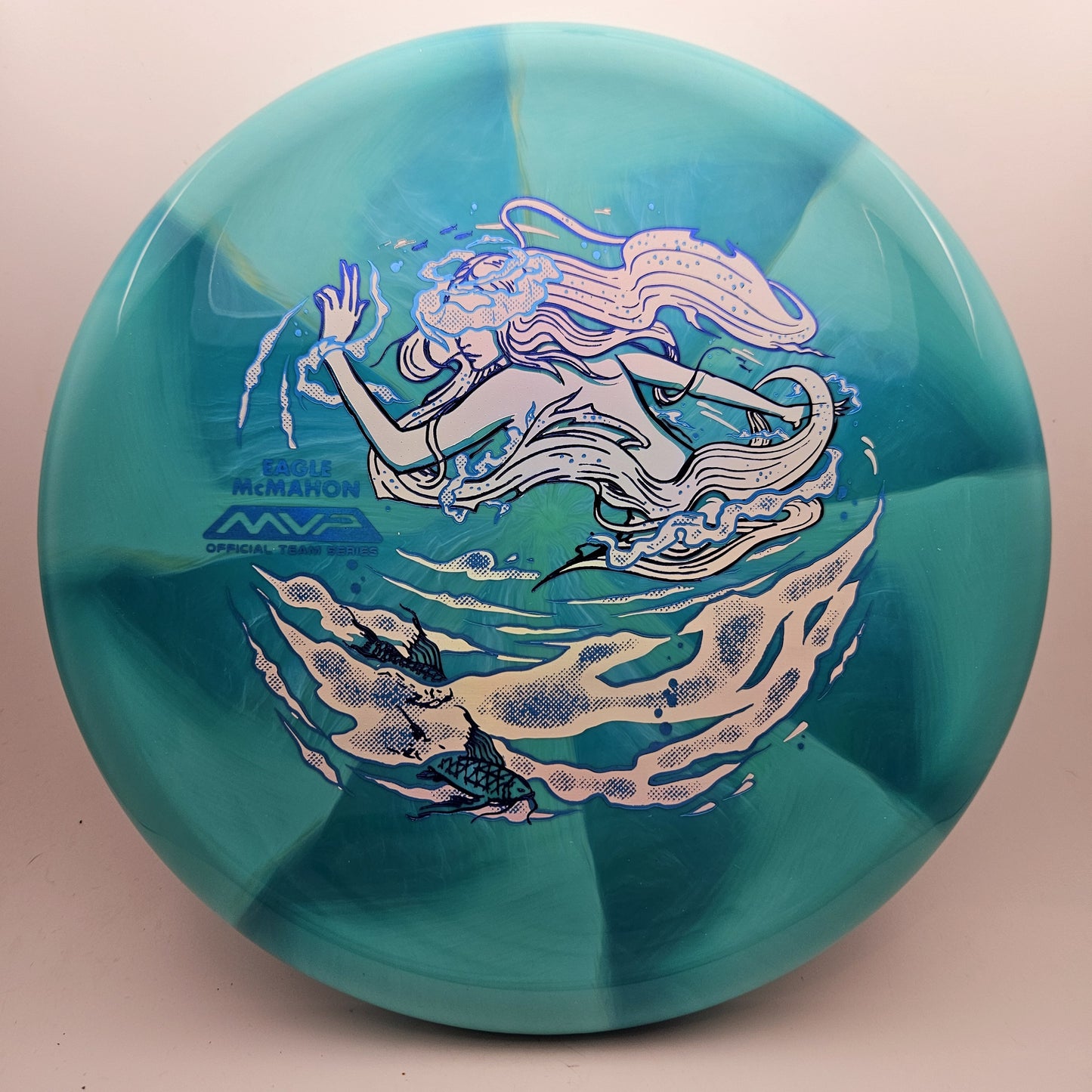 #10726 172g Teal, Eagle McMahon Team Series Cosmic Neutron Range