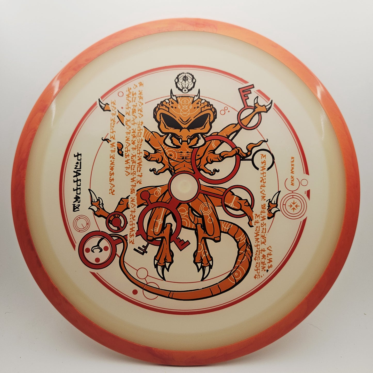 #14435 173g Glow / Orange, The Venutian Man DFX Eclipse Insanity