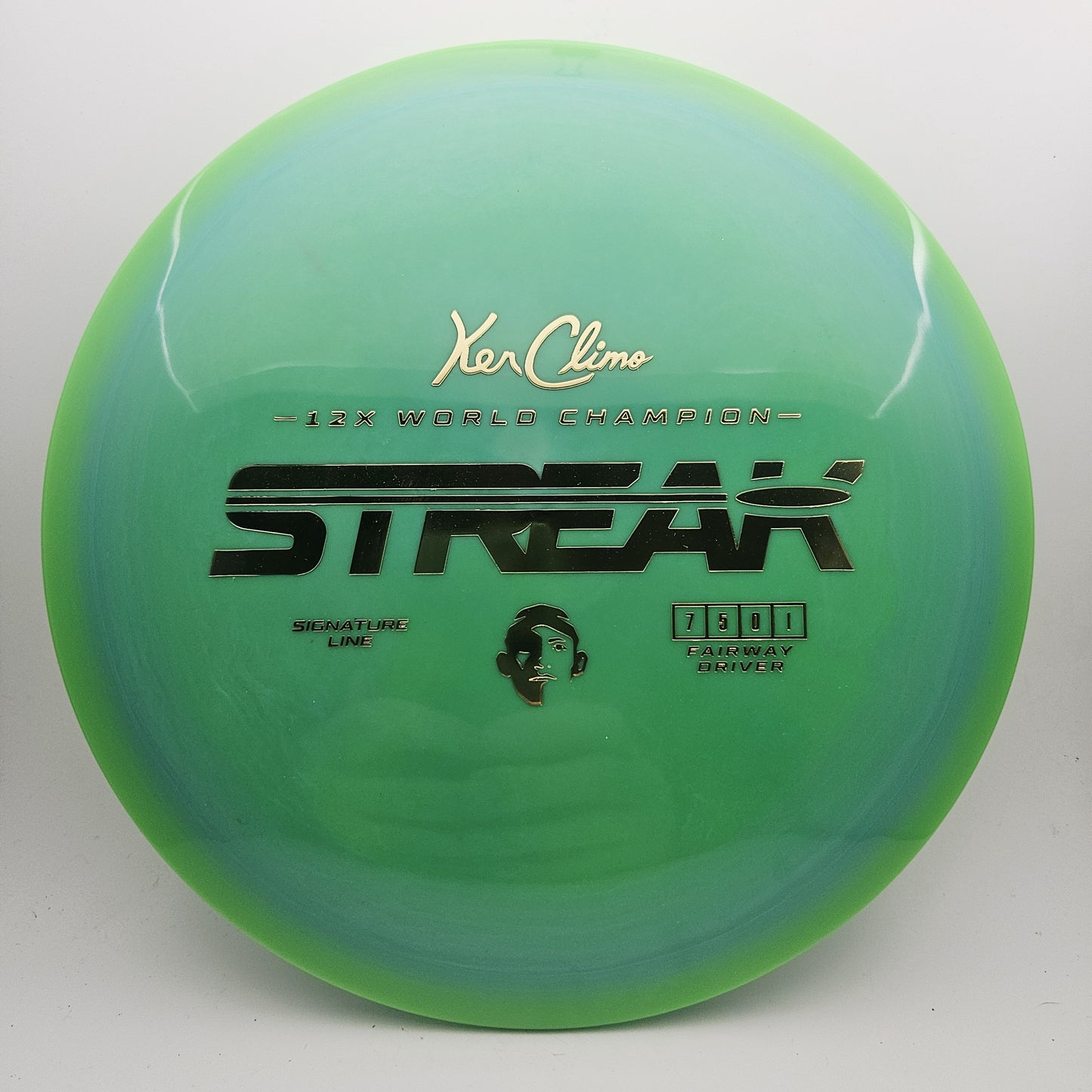 #17754 173g Green Signature Streak