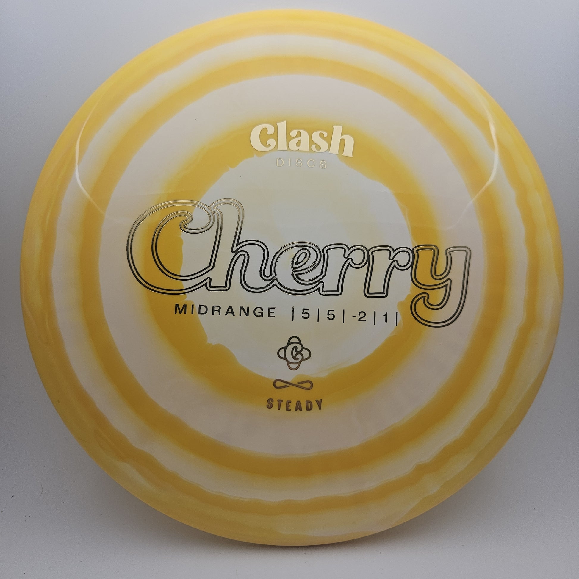 #8113 174g Yellow Steady Ring Cherry