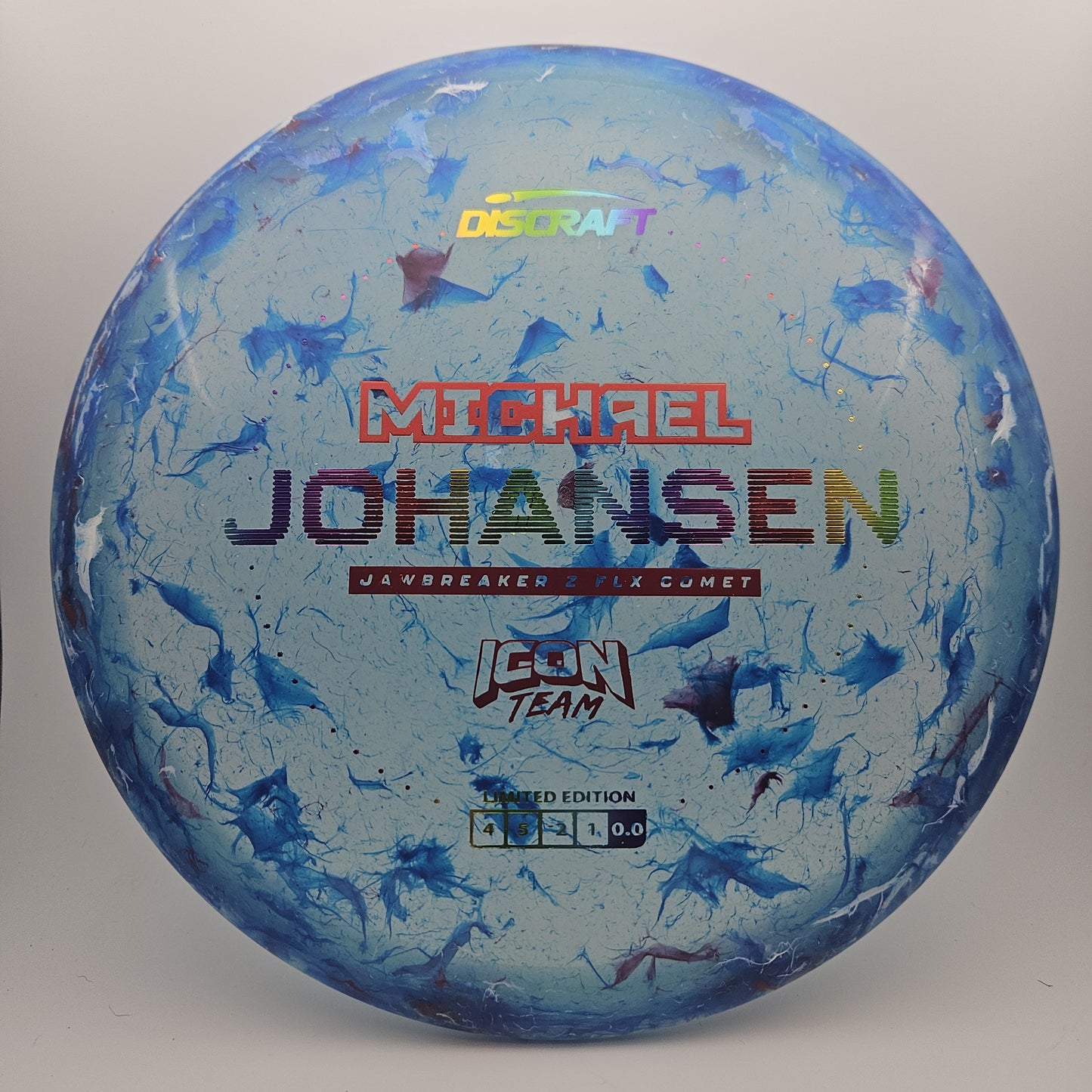 #7830 177+g Blue, Michael Johansen Icon Series Jawbreaker Z Flx Comet