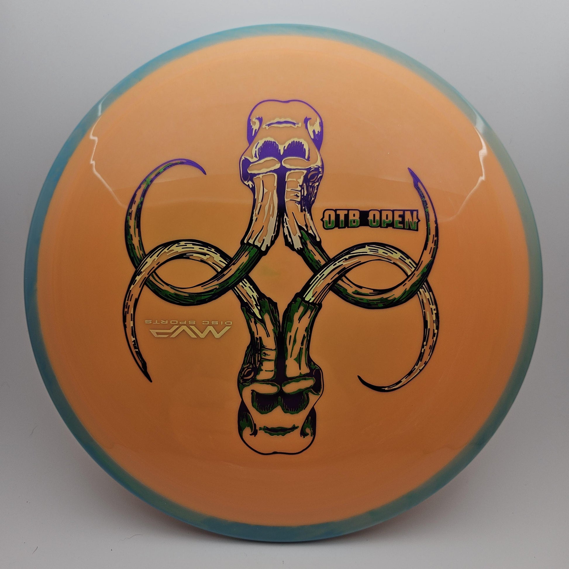 #5822 172g Orange / Teal, OTB Open 2024 Neutron Soft Crave