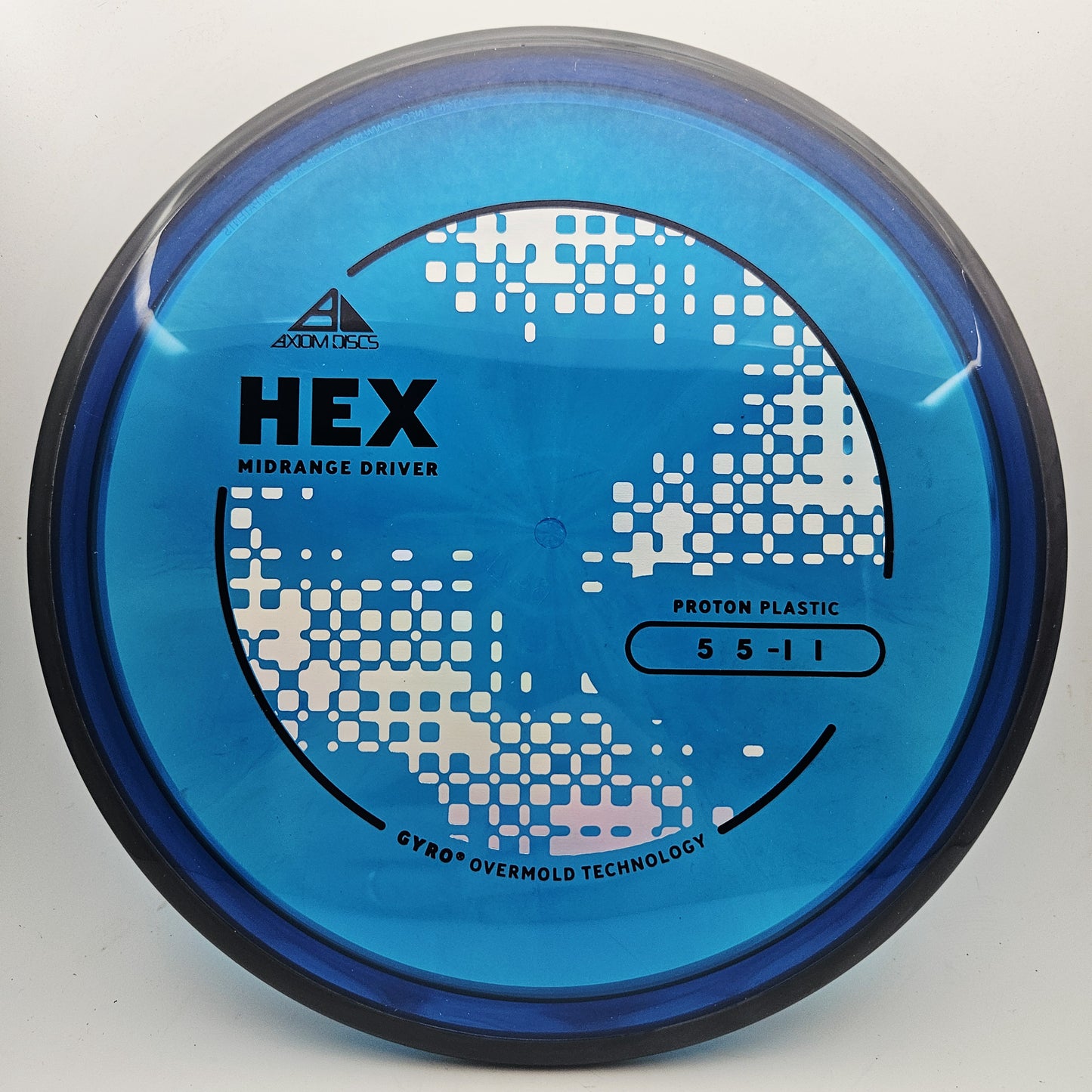 #19864 176g Blue / Black PLC Proton Hex