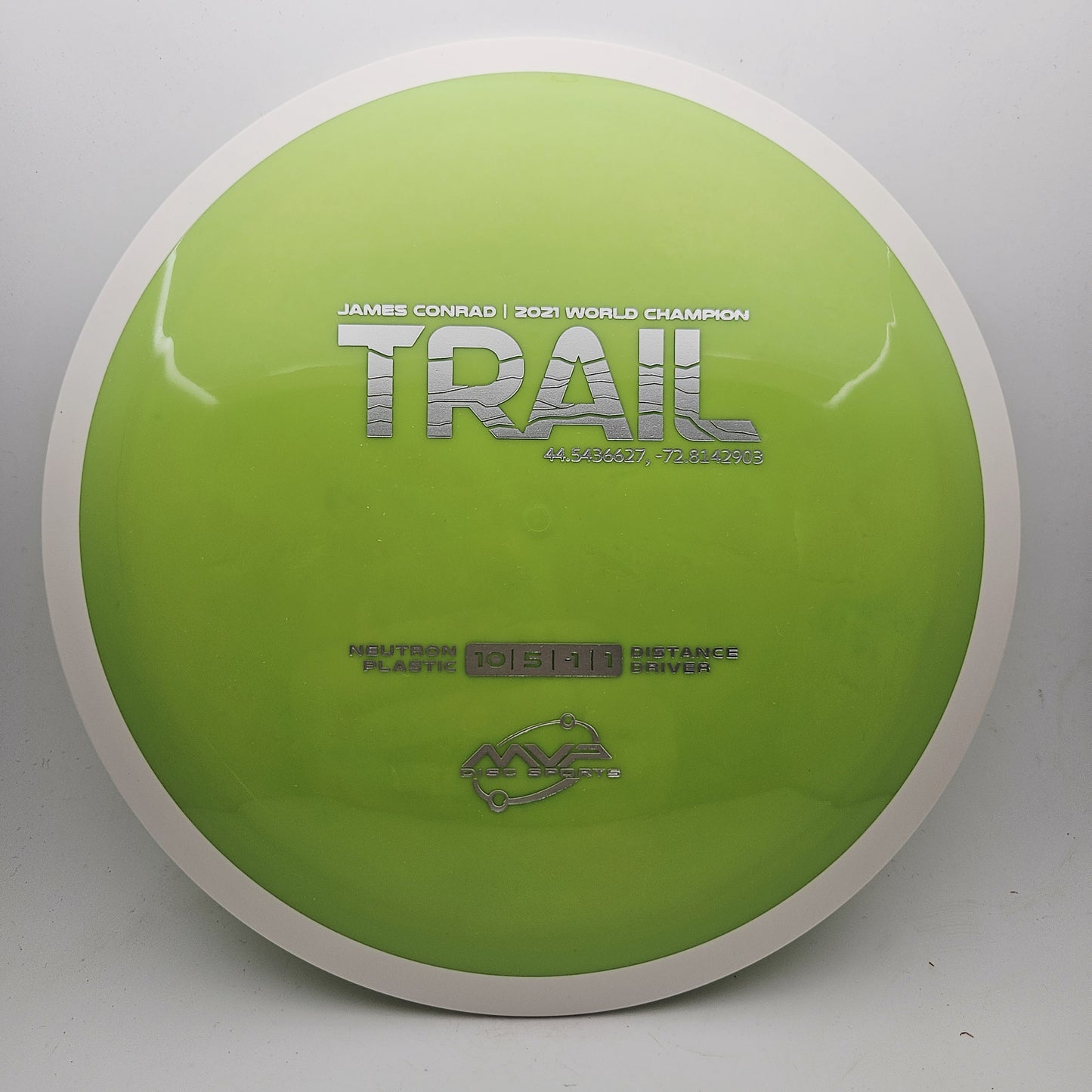 #19168 167g Green PLC Neutron Trail