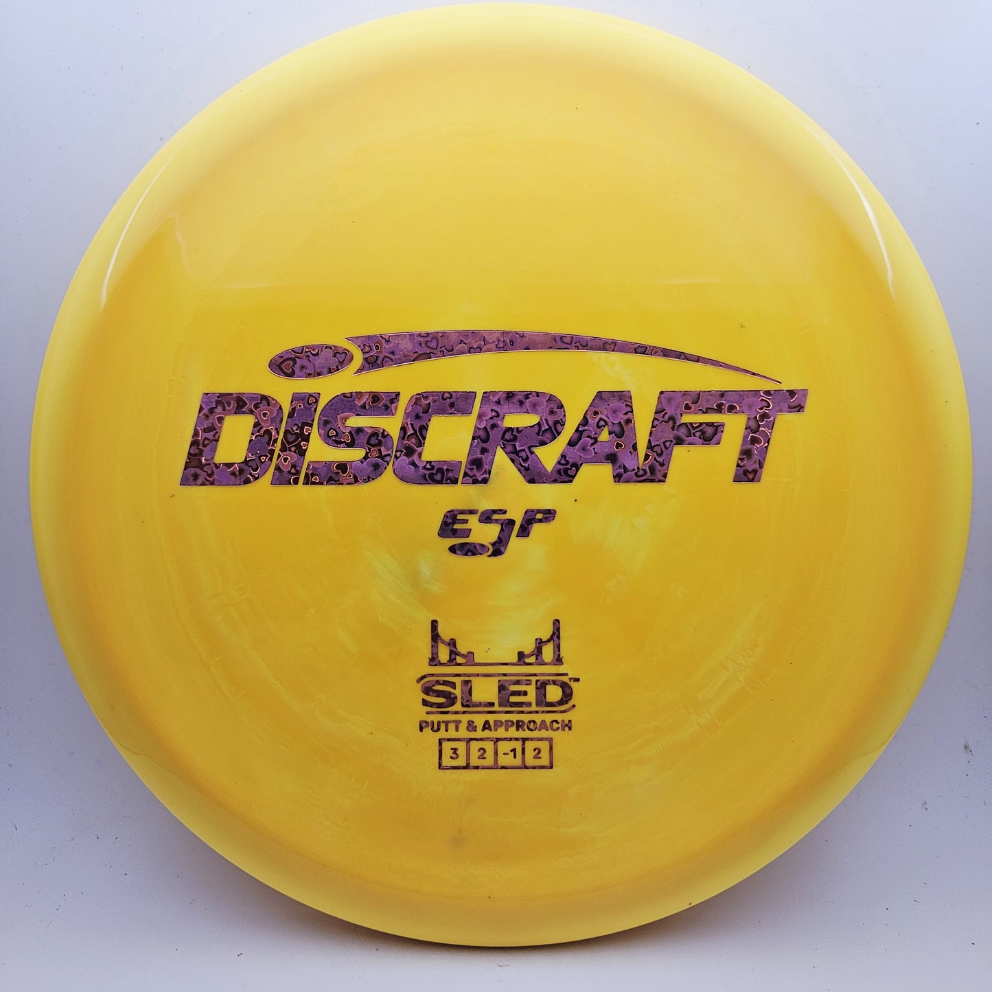 #18509 176g Orange, First Run ESP Sled - First Run