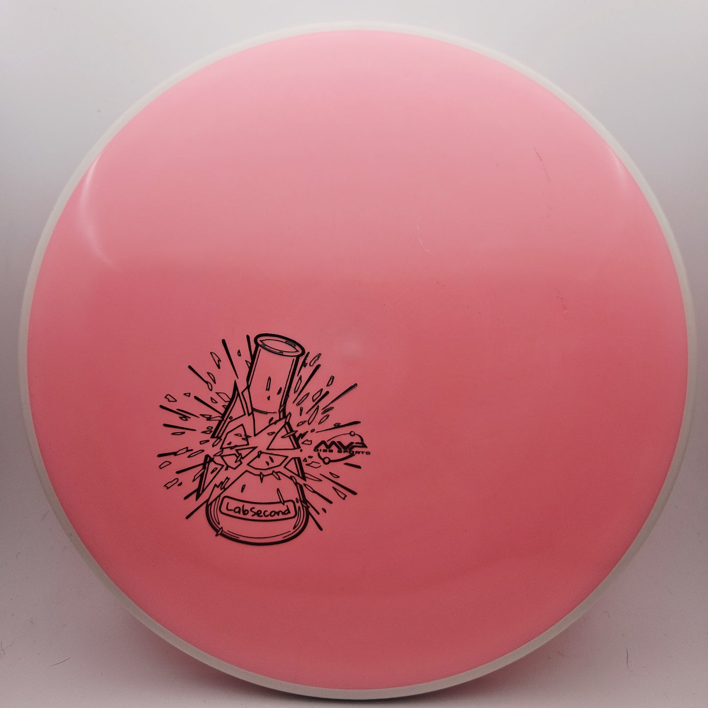#16883 166g Pink / White, Lab Second Fission Envy - Lab Second