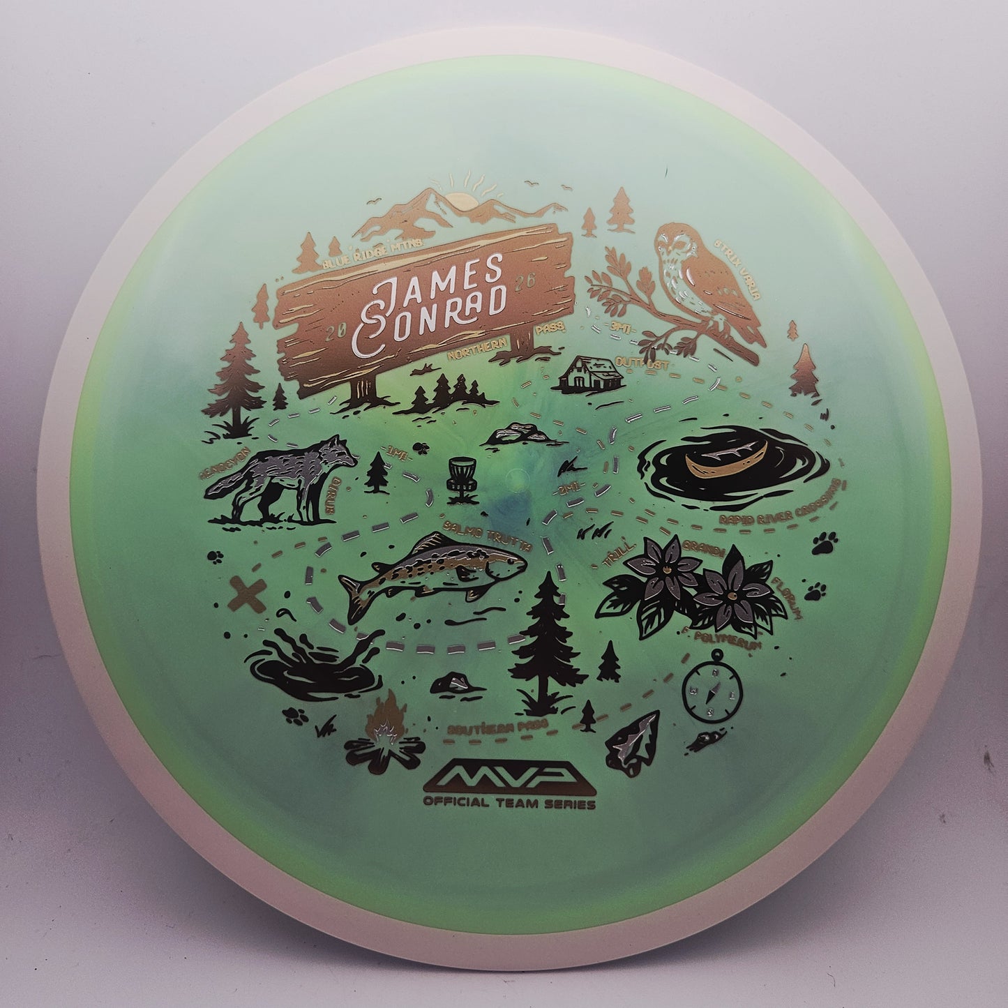 #18826 168g Mint, James Conrad Team Series Fission Trail - James Conrad Team Series