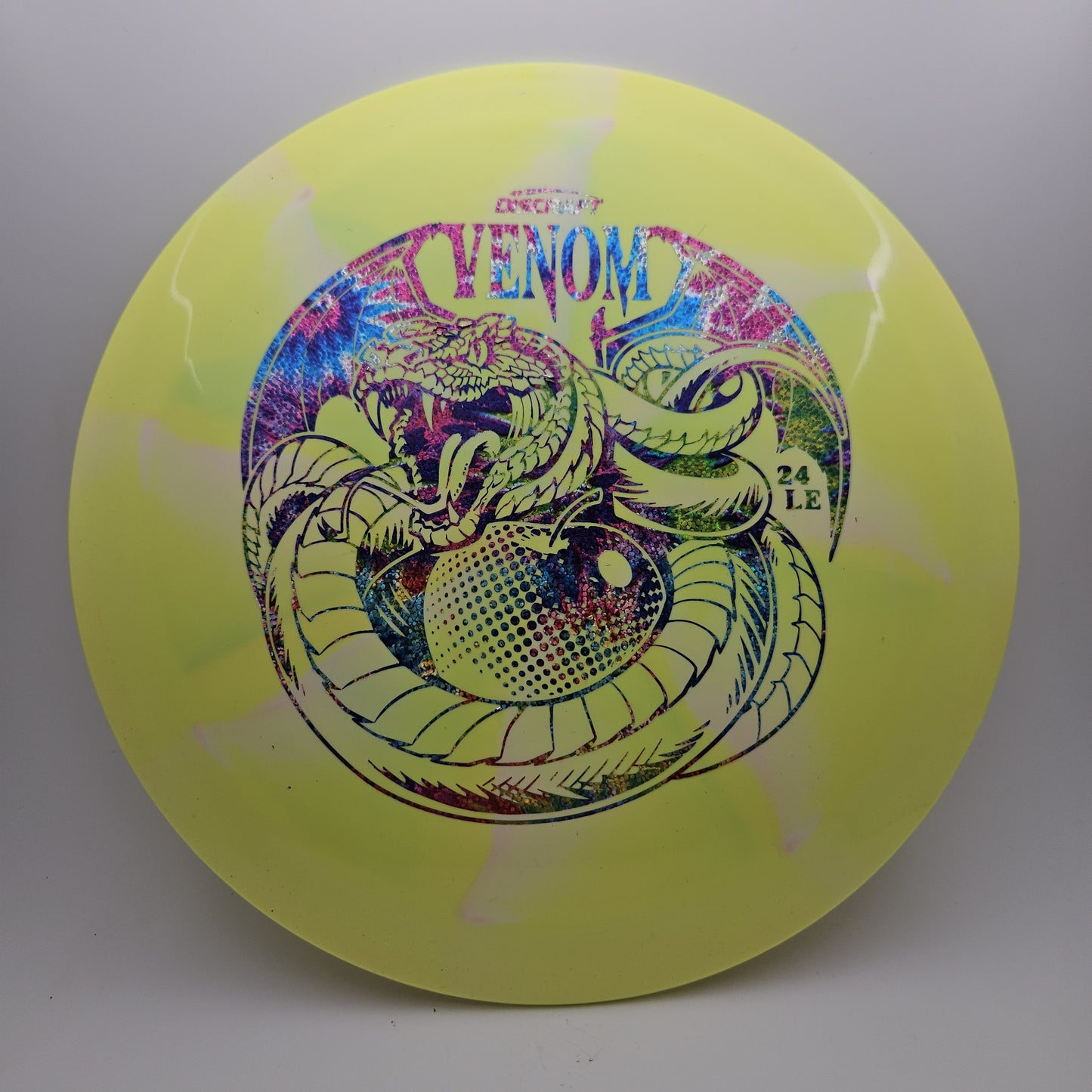 #6458 173-174g Yellow, Ledgestone 2024 ESP Swirl Venom - Ledgestone 2024