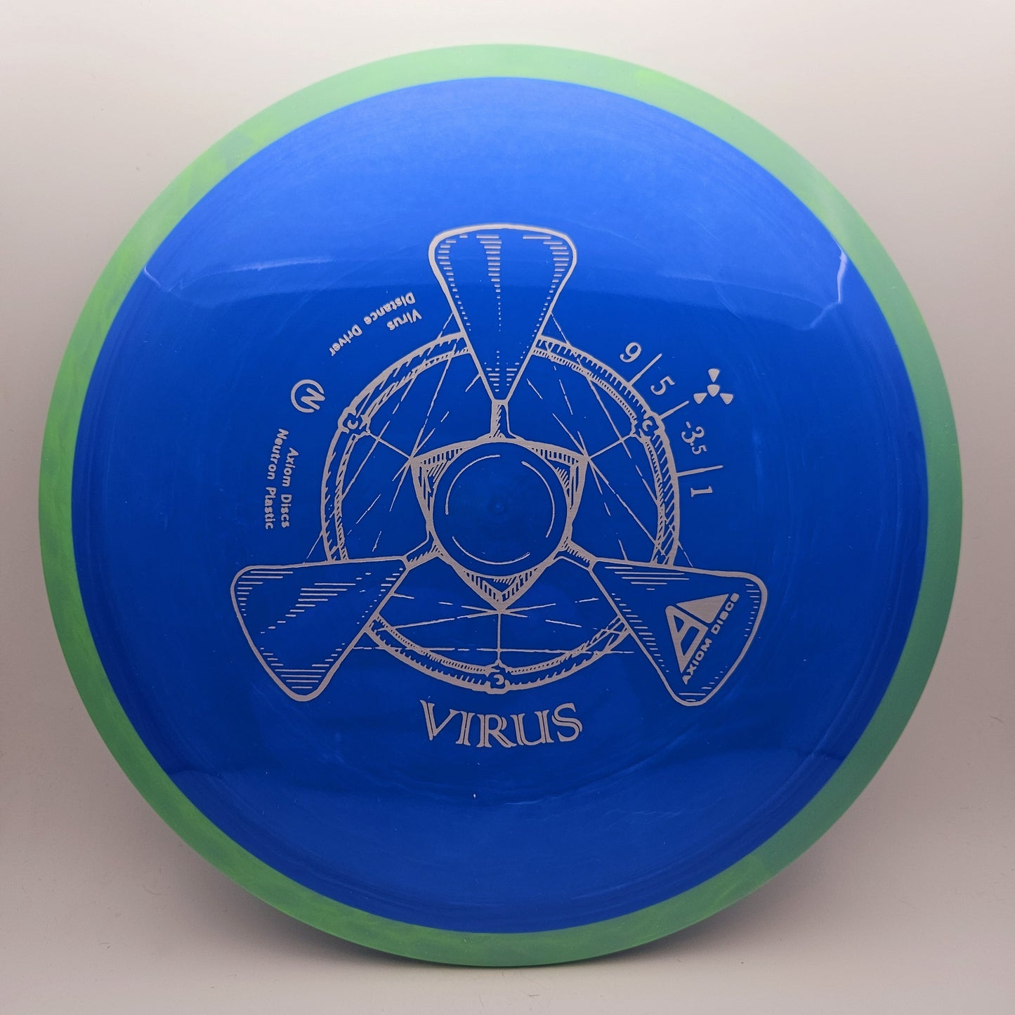 #11104 173g Blue / Green Neutron Virus