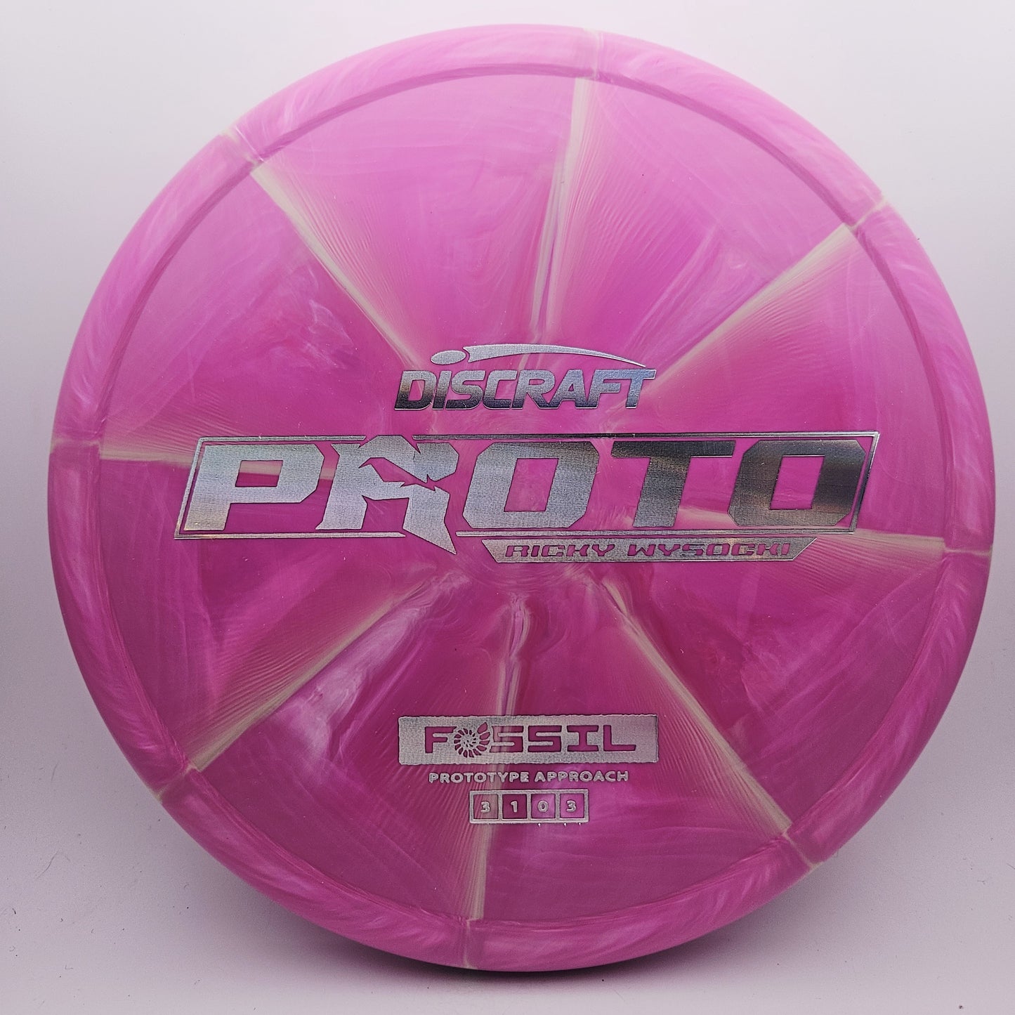 #17568 173-174g Pink, Ricky Wysocki Prototype Fossil - Ricky Wysocki