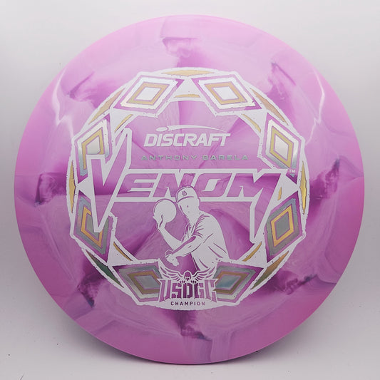 #16531 170-172g Pink, Anthony Barela USDGC Champion ESP Swirl Venom