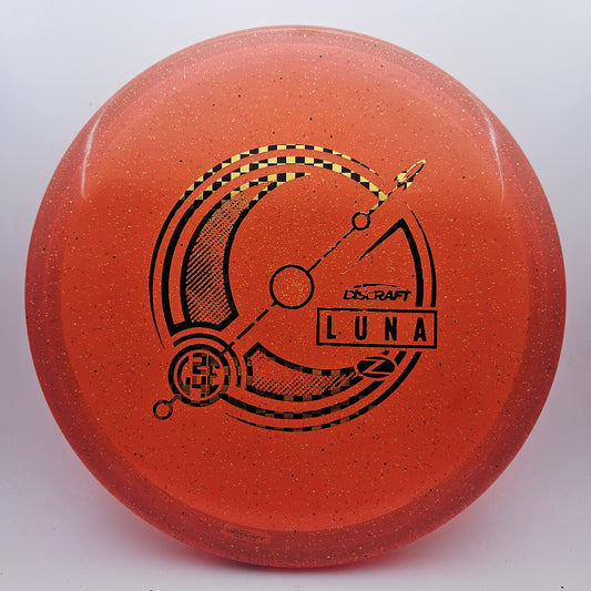 #14036 173-174g Orange, Ledgestone Z Sparkle Luna