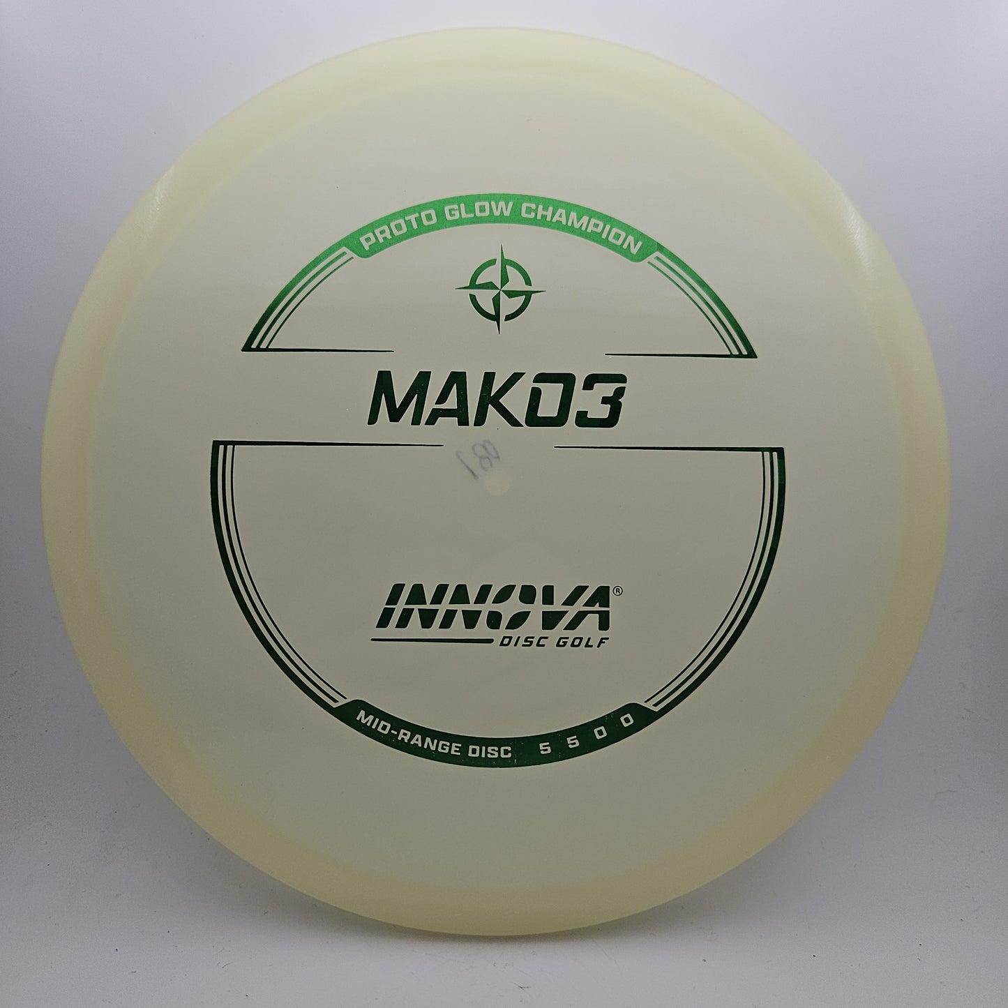 #9510 180g Glow Proto Glow Champion Mako3