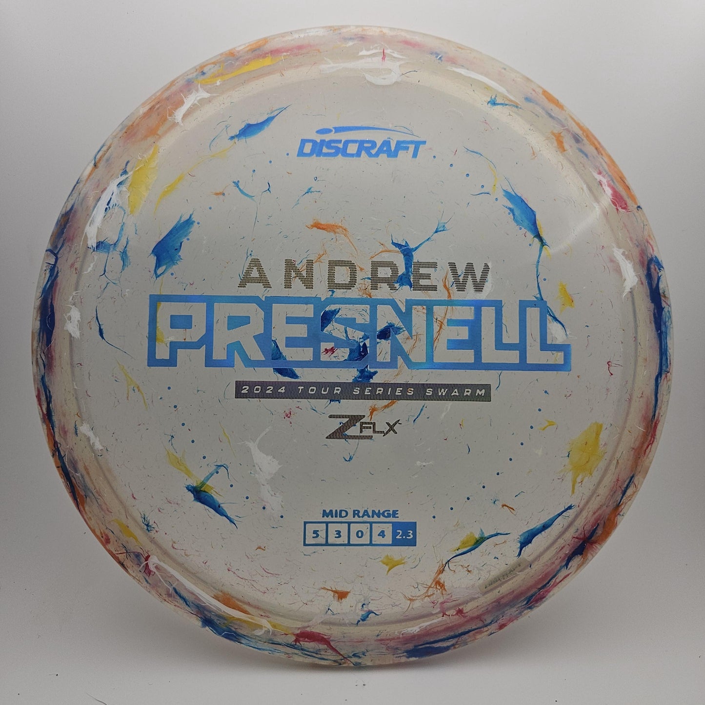 #5996 177+g Clear, Andrew Presnell Tour Series Jawbreaker Z Flx Swarm