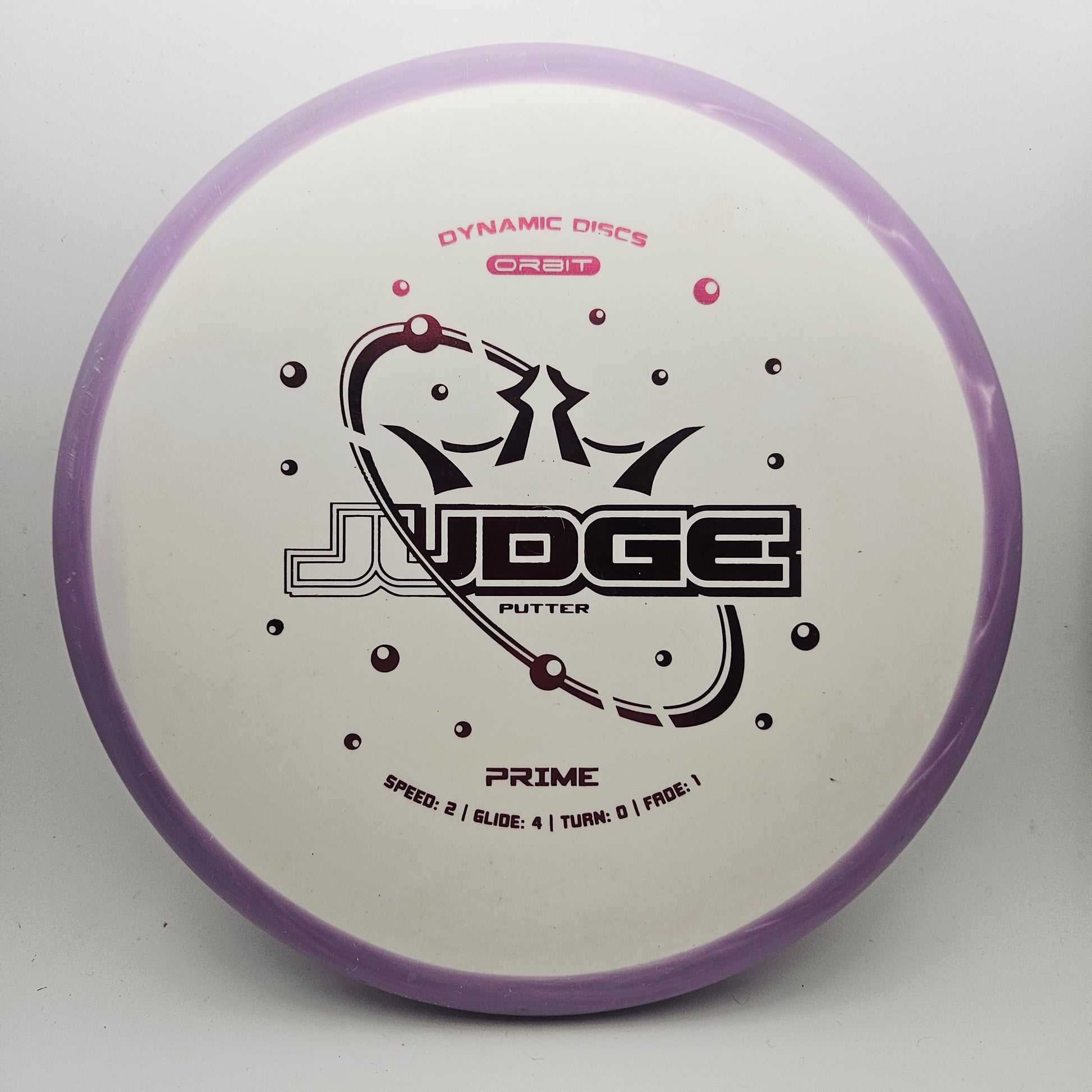 #17832 175g White / Purple Prime Orbit Judge